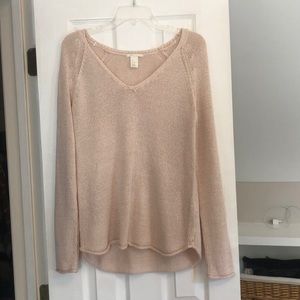 h&m basic vneck sweater